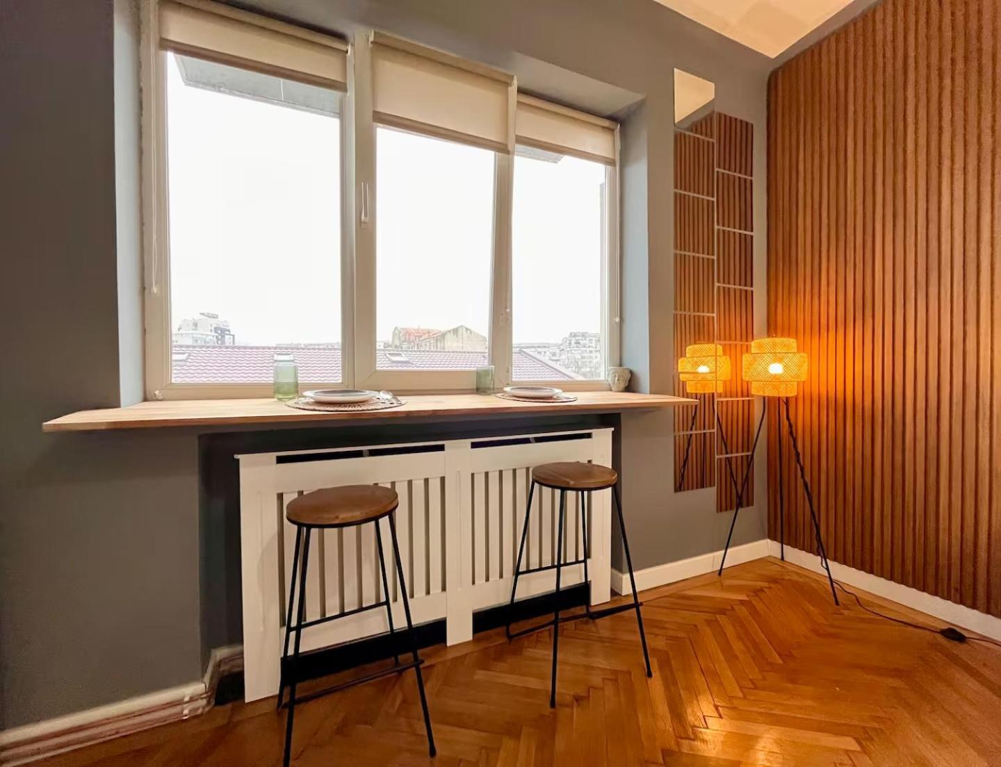 Woodie Studio With Premium Comfort By Piata Unirii Bükreş Dış mekan fotoğraf